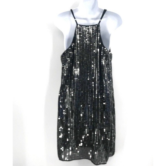 NEW Walter Baker Reanne Beaded Sequin Slip Dress Size 6 - Picture 6 of 11